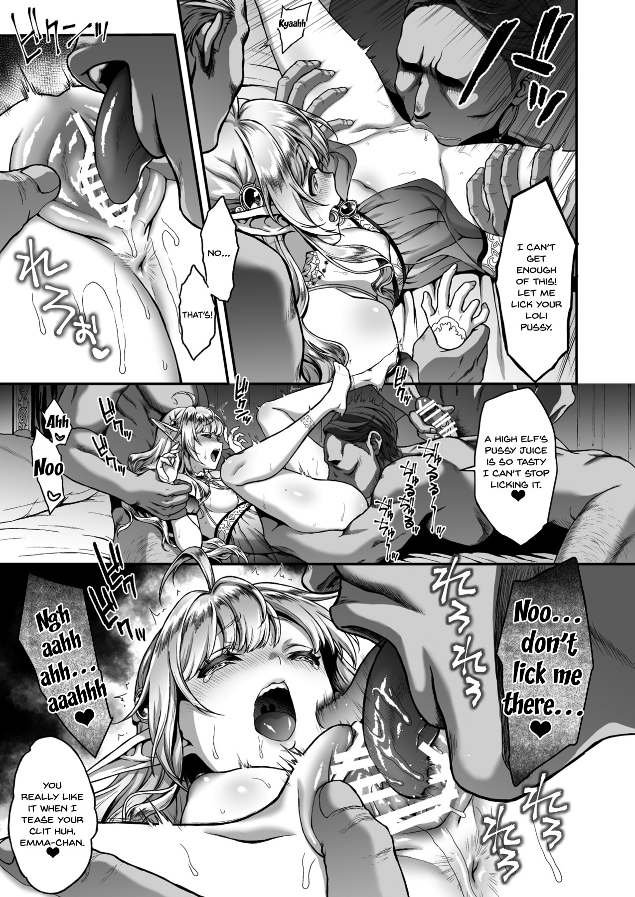 Hentai Manga Comic-Twilight's Prostitute Elf 4-Read-15